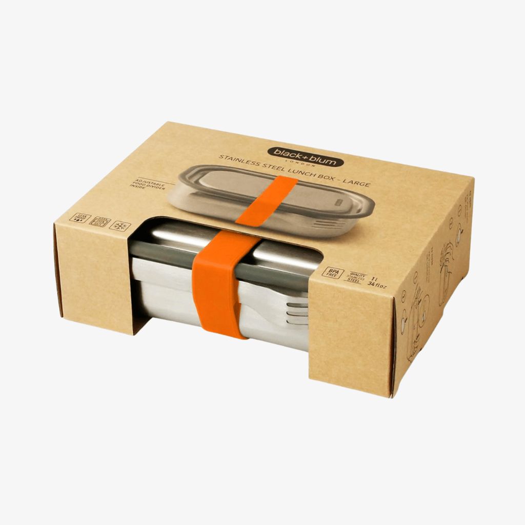 Edelstahl-Lunchbox – Orange - Image 10