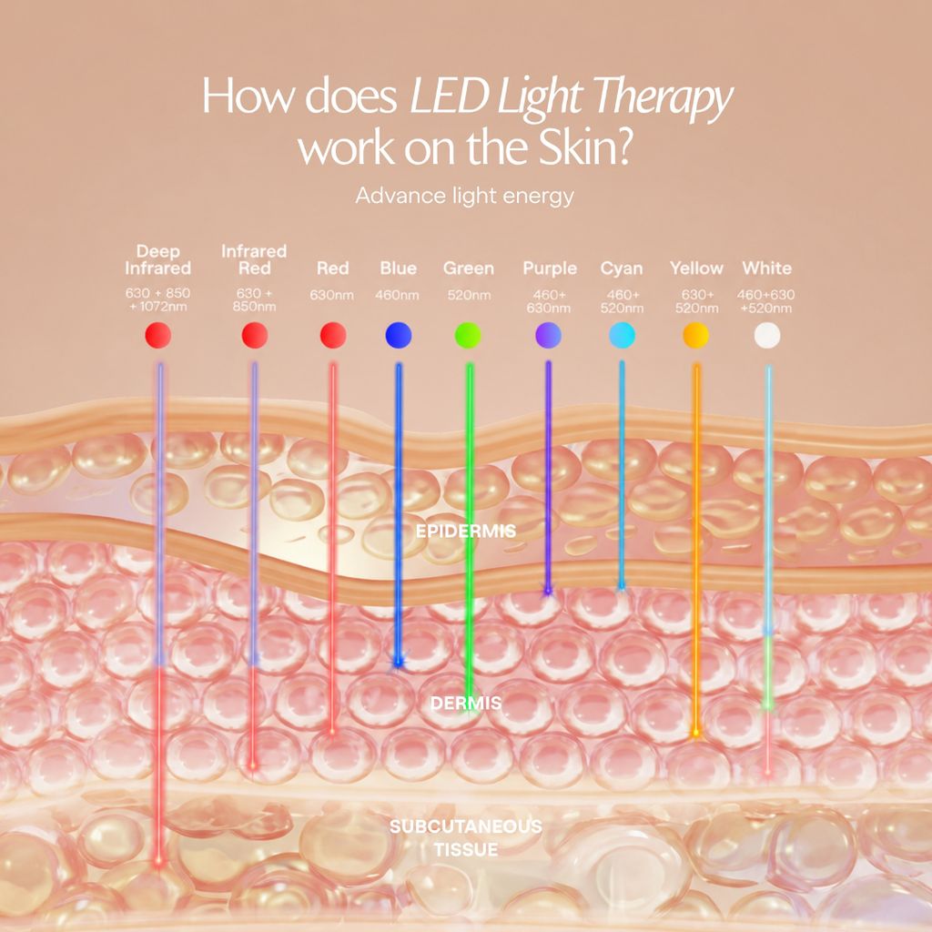 LumaLux Face Pro LED-Rotlichttherapiemaske - Image 10