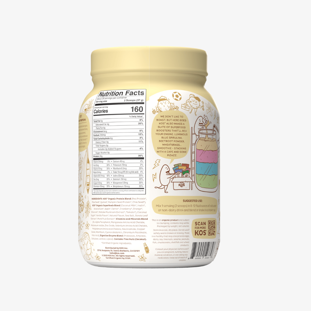 Bio-Pflanzenprotein – Vanille - Image 3