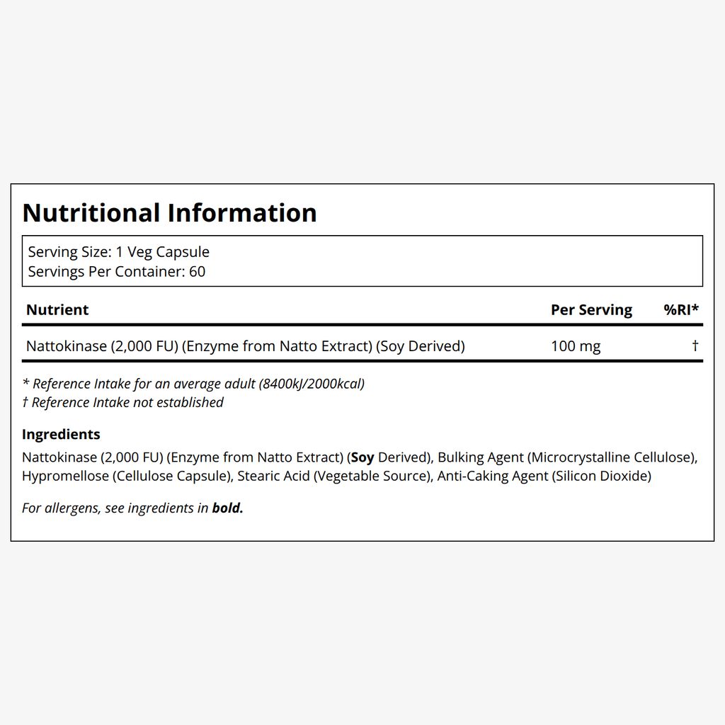 Nattokinase 100 mg - Image 2
