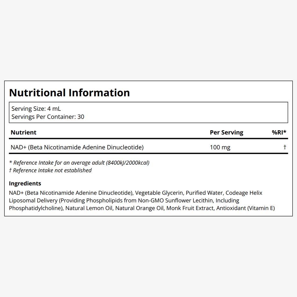 Nanofood - Liquid Liposomal NAD - Image 2