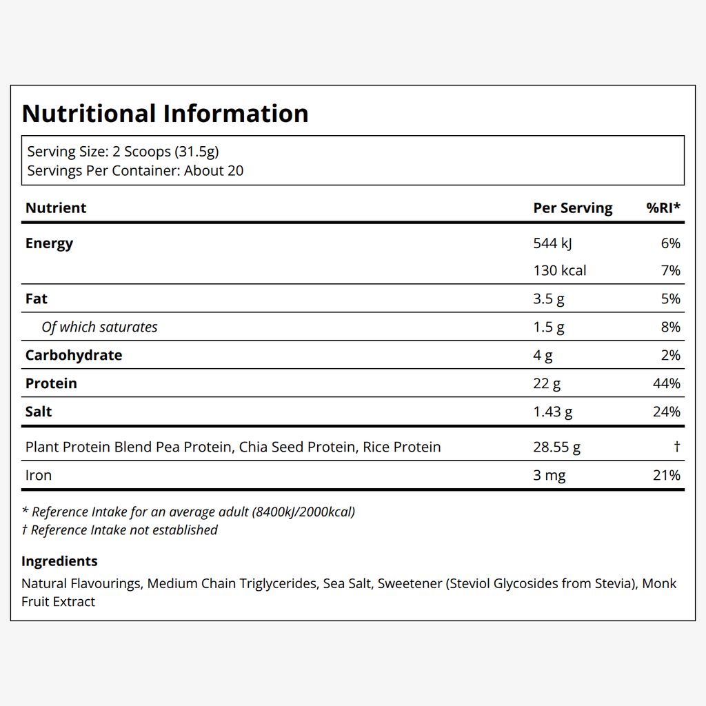Pflanzenprotein Vanille - Image 2