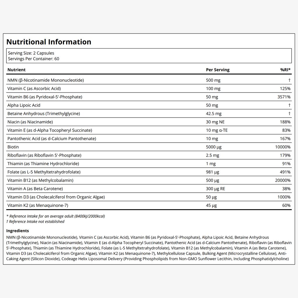 Liposomal NMN Multivitamin - Image 2