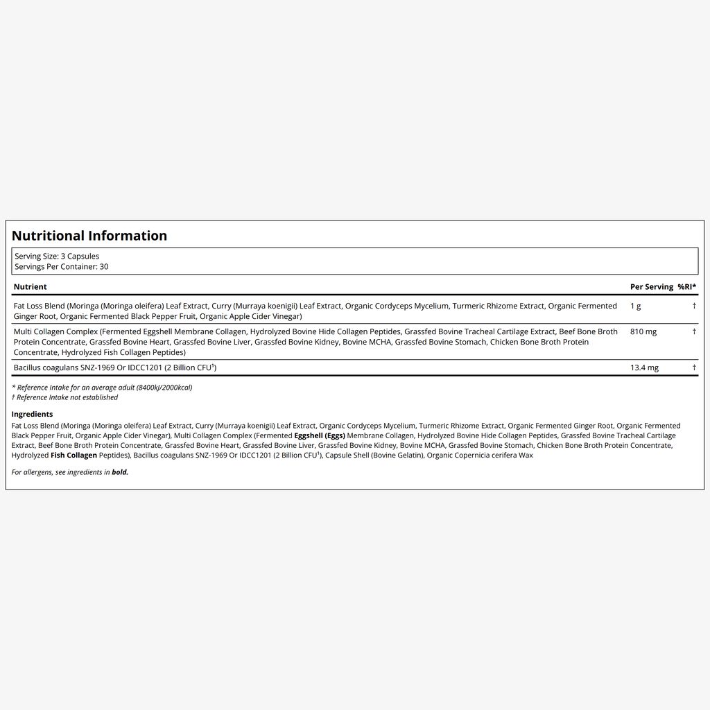 Multi Collagen Advanced - Lean Kapseln - Image 2