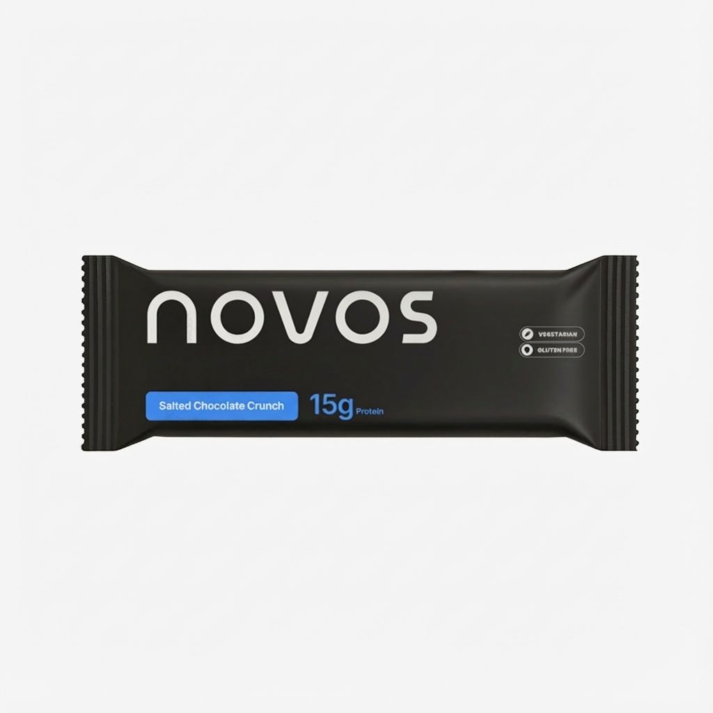 NOVOS Riegel – 12 Stück – Schokolade - Image 1
