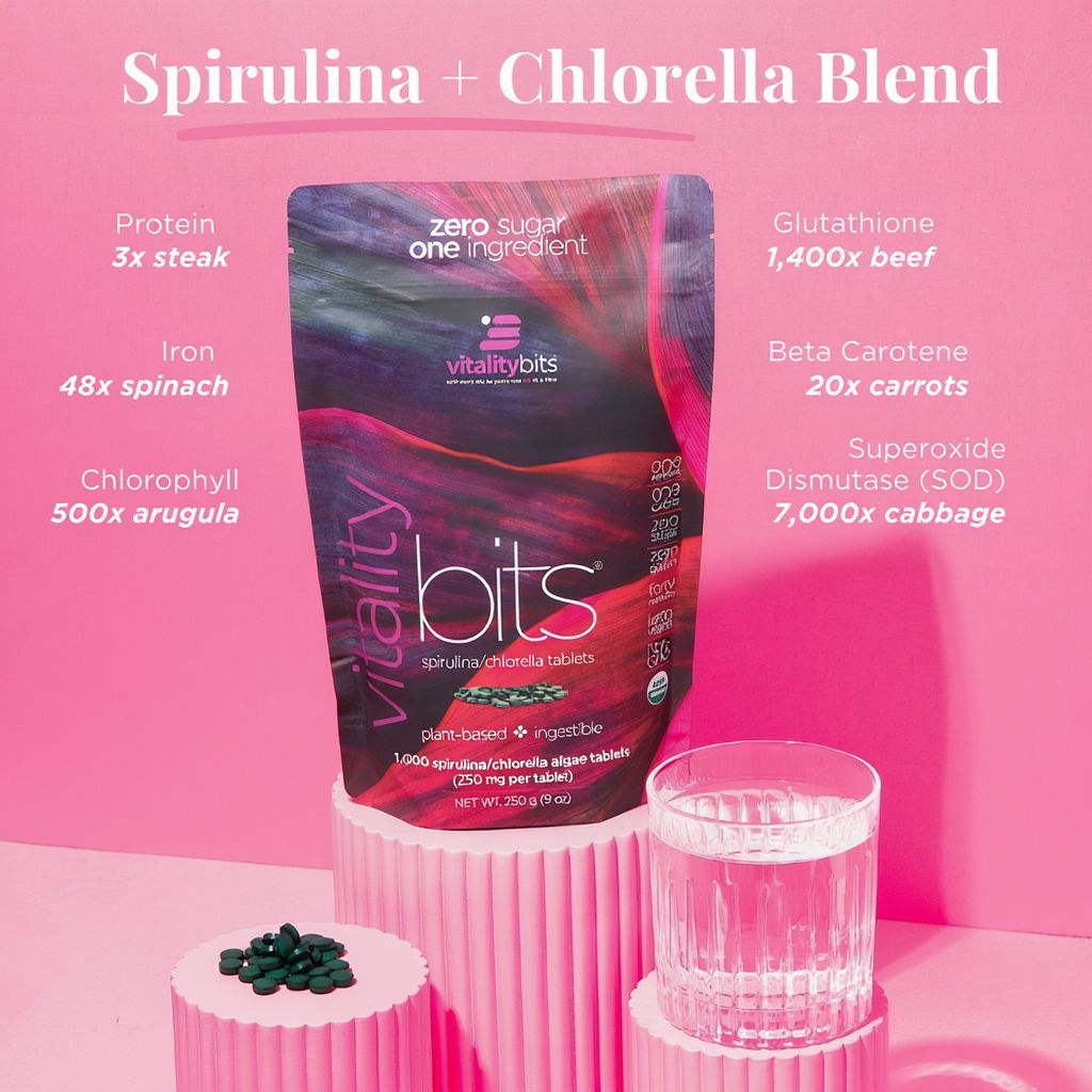 VITALITYbits Spirulina/Chlorella - Dose - Image 3
