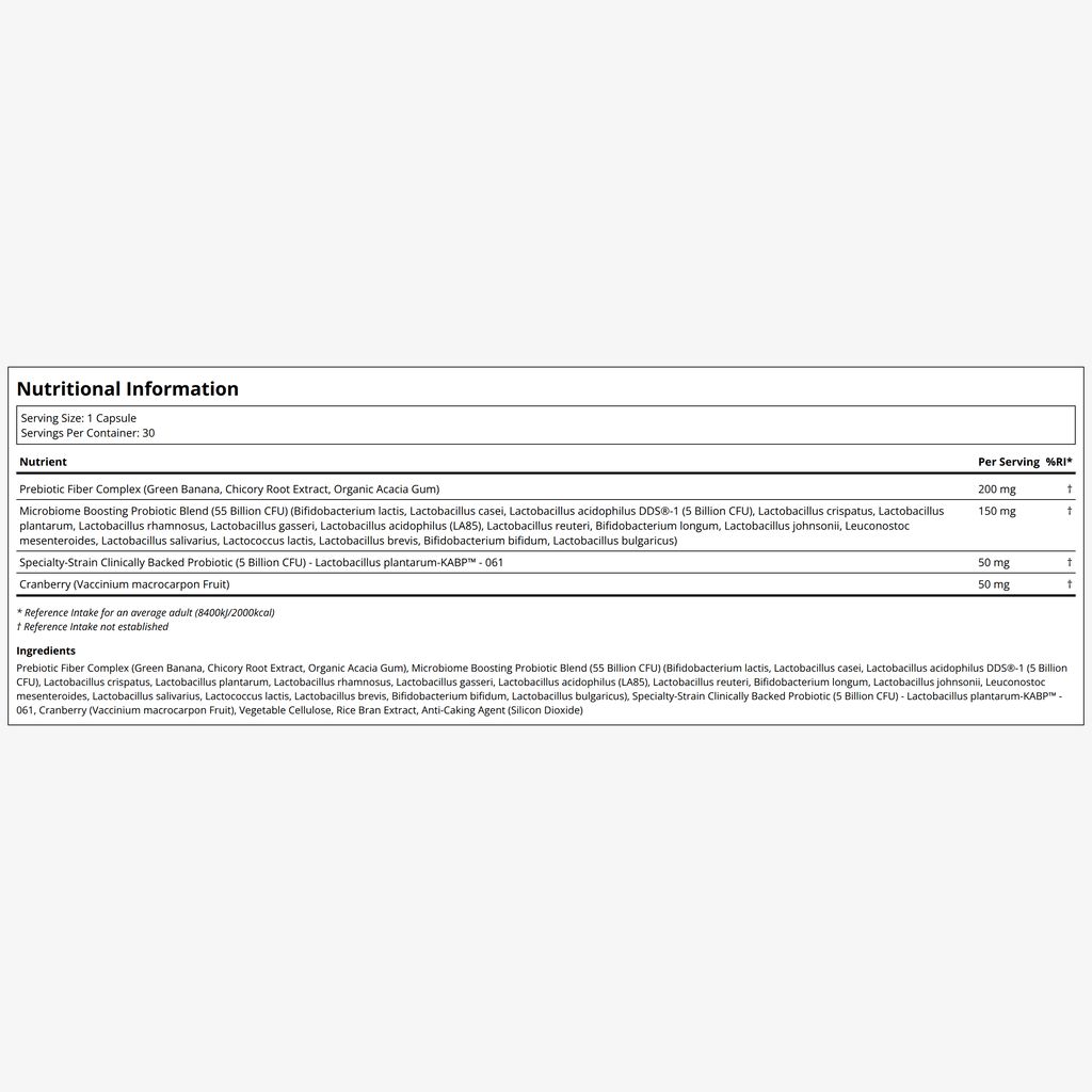 GI NUTRA Probiotikum für Frauen - Image 3