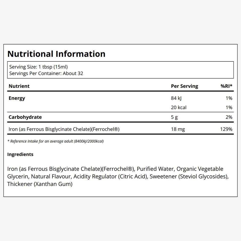 Veganes flüssiges Eisen – Beere - Image 2