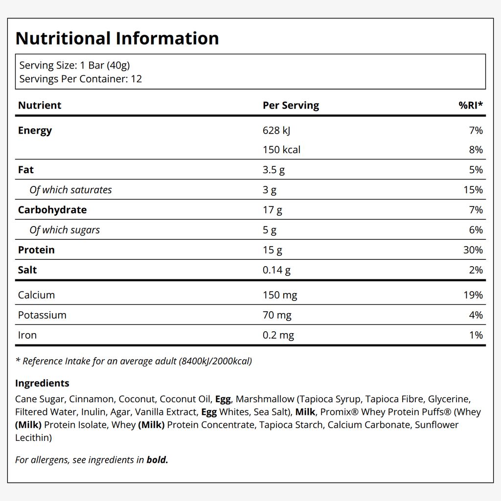 Protein-Puff-Riegel – Snickerdoodle - Image 2