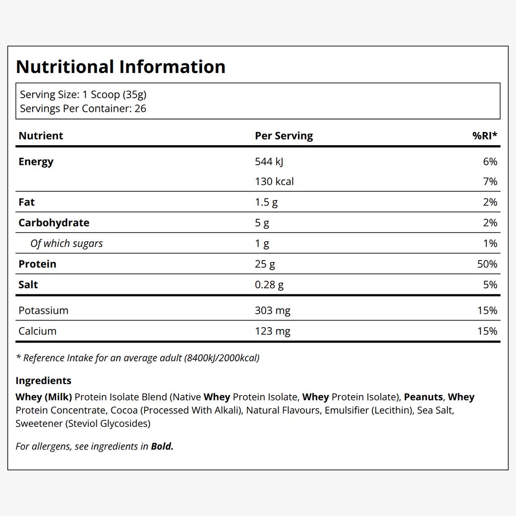 Schokoladen-Erdnussbutter-Proteinpulver - Image 2