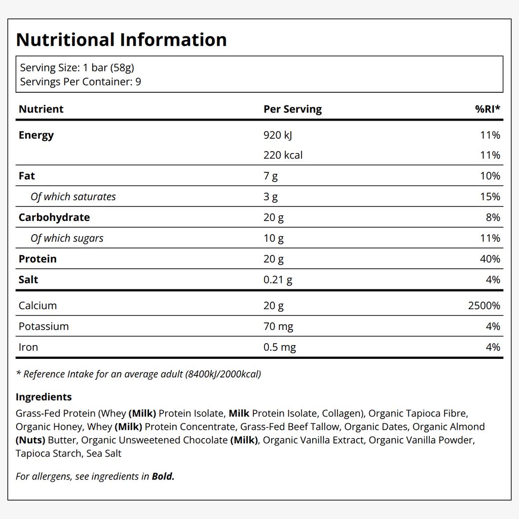 Protein Bar Vanilla - Image 2