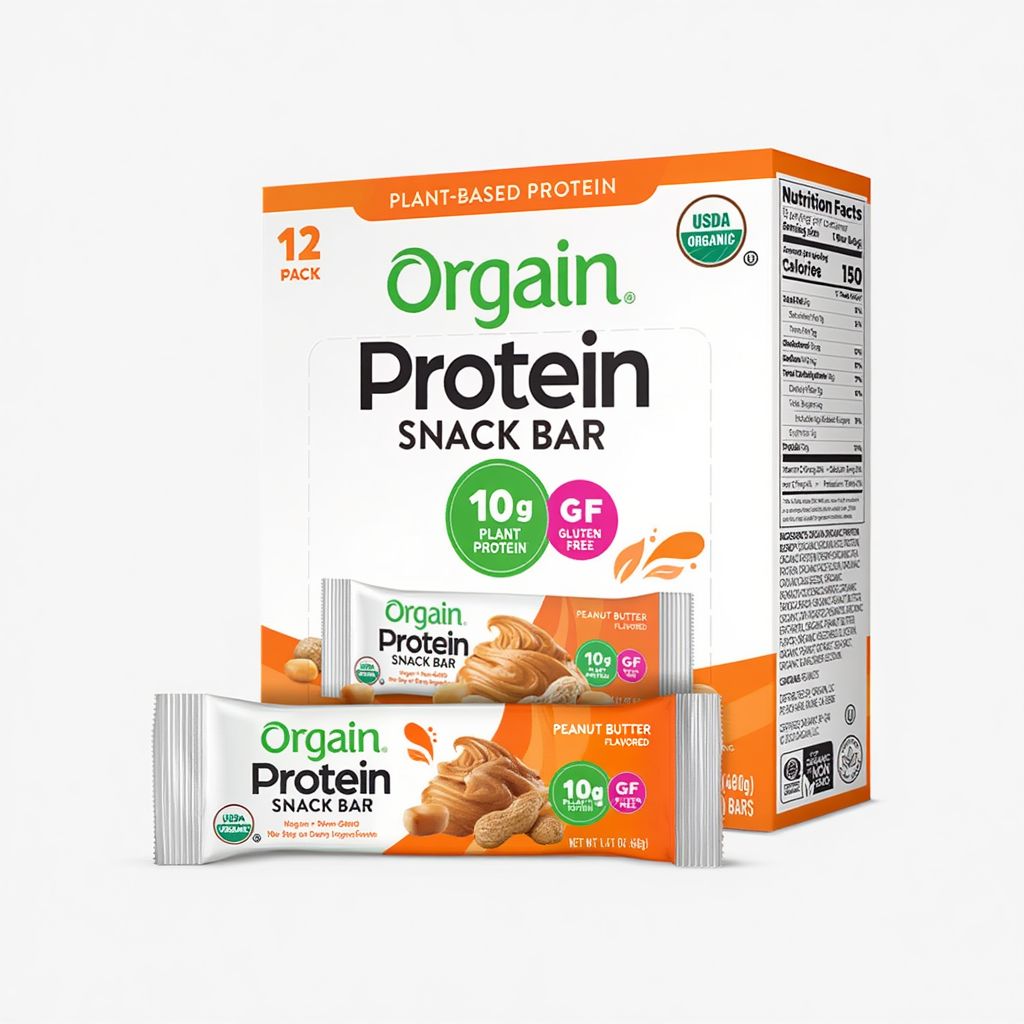 Orgain Proteinriegel – Erdnussbutter - Image 1