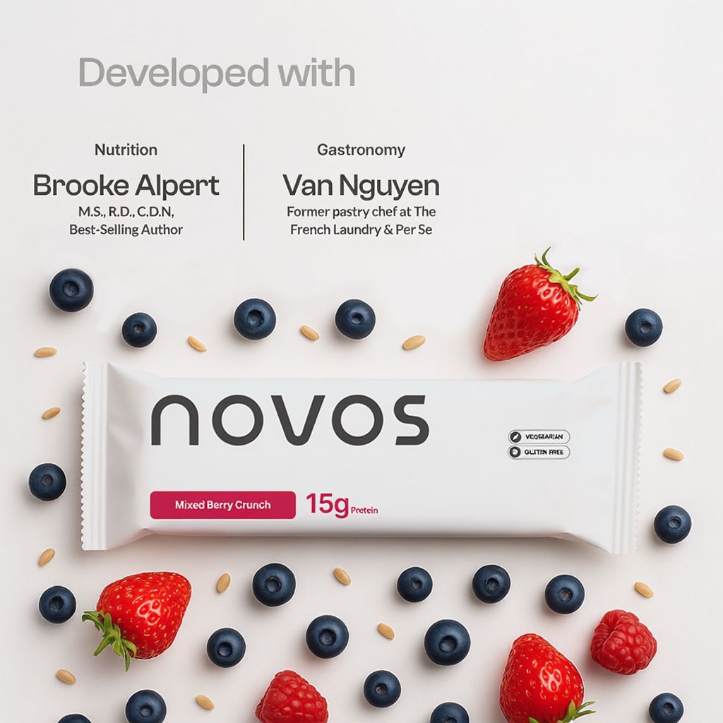 NOVOS Riegel – 12 Stück – Gemischte Beeren - Image 5