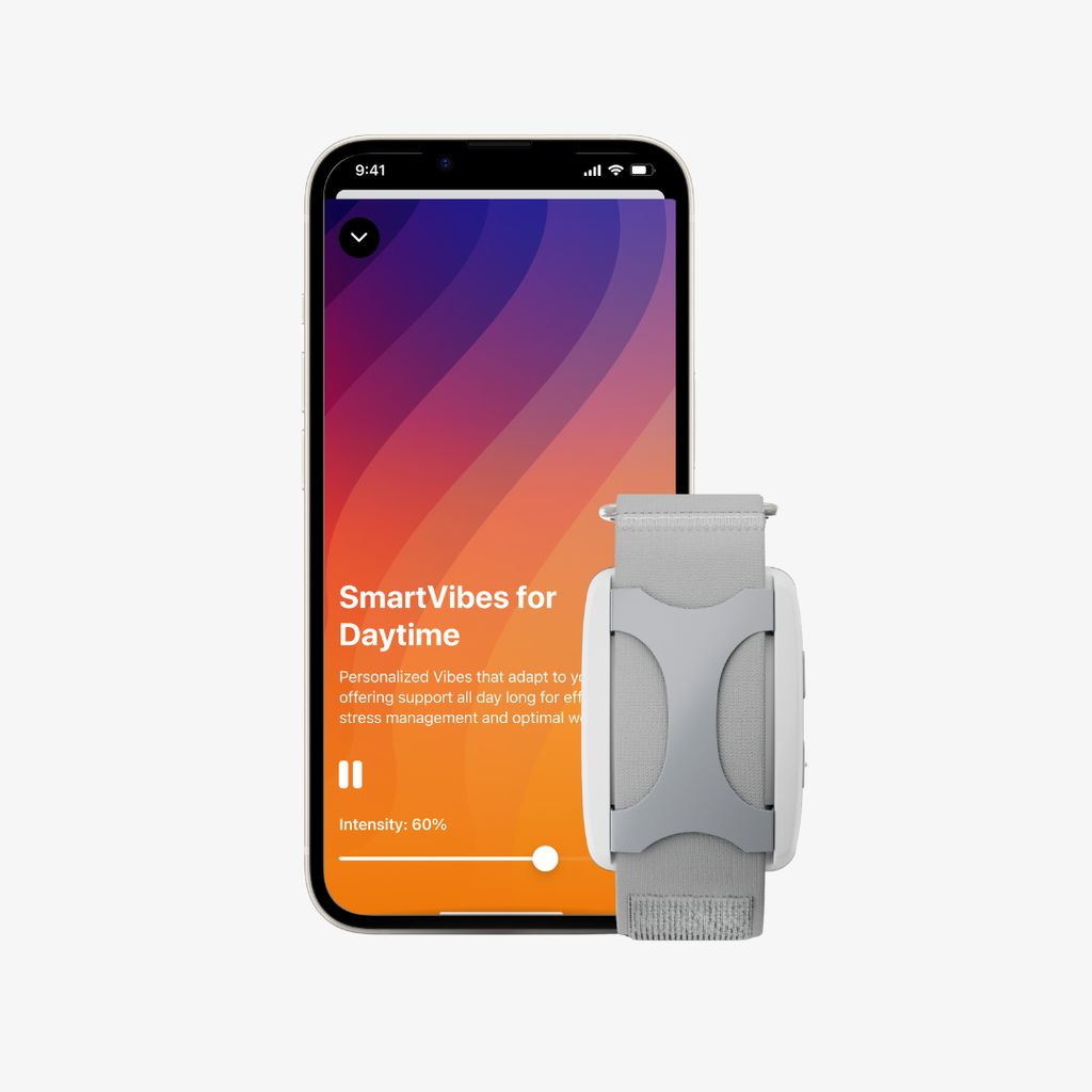Apollo® Wearable + SmartVibes™ KI-Mitgliedschaft – Gletscher - Image 1