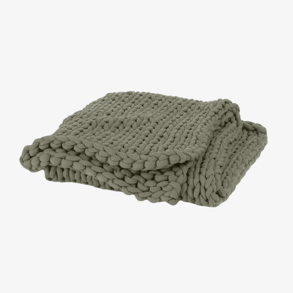 Tencel-Gewichtsdecke – Salbei - Image 1