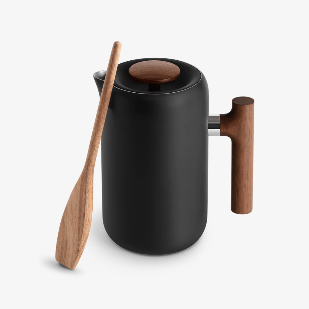 Clara French Press – Walnussgriff - Image 3
