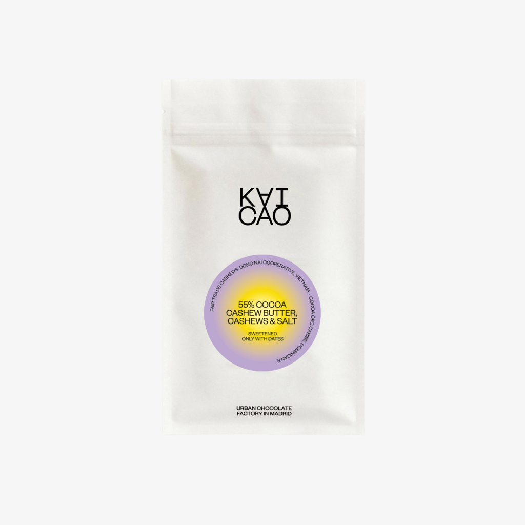 55 % dunkle vegane Cashewmilch mit gerösteten Cashewnüssen und Salz – Semuliki-Wald, Uganda - Image 1