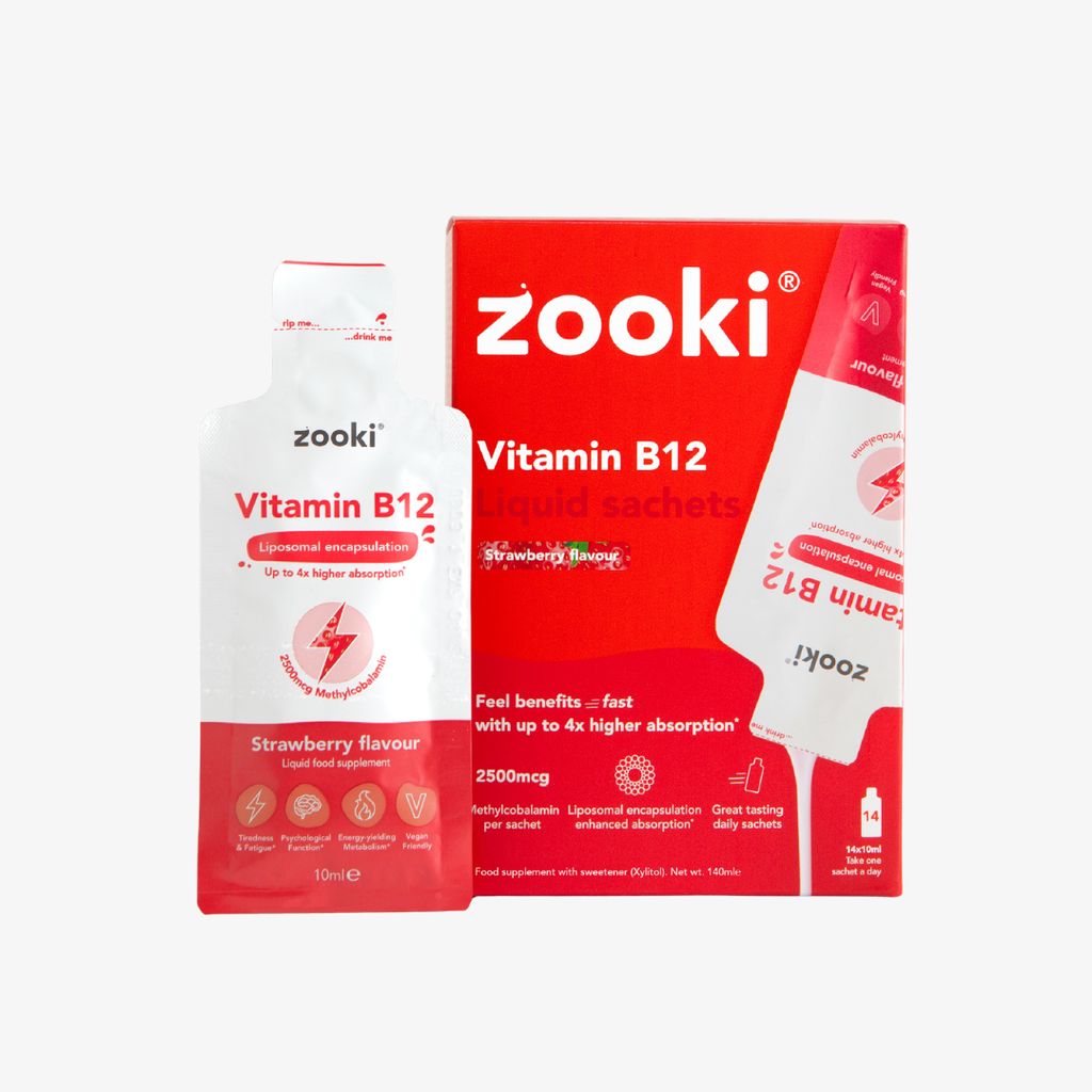 Liposomales Vitamin B12 2500 mcg, Erdbeergeschmack - Image 1