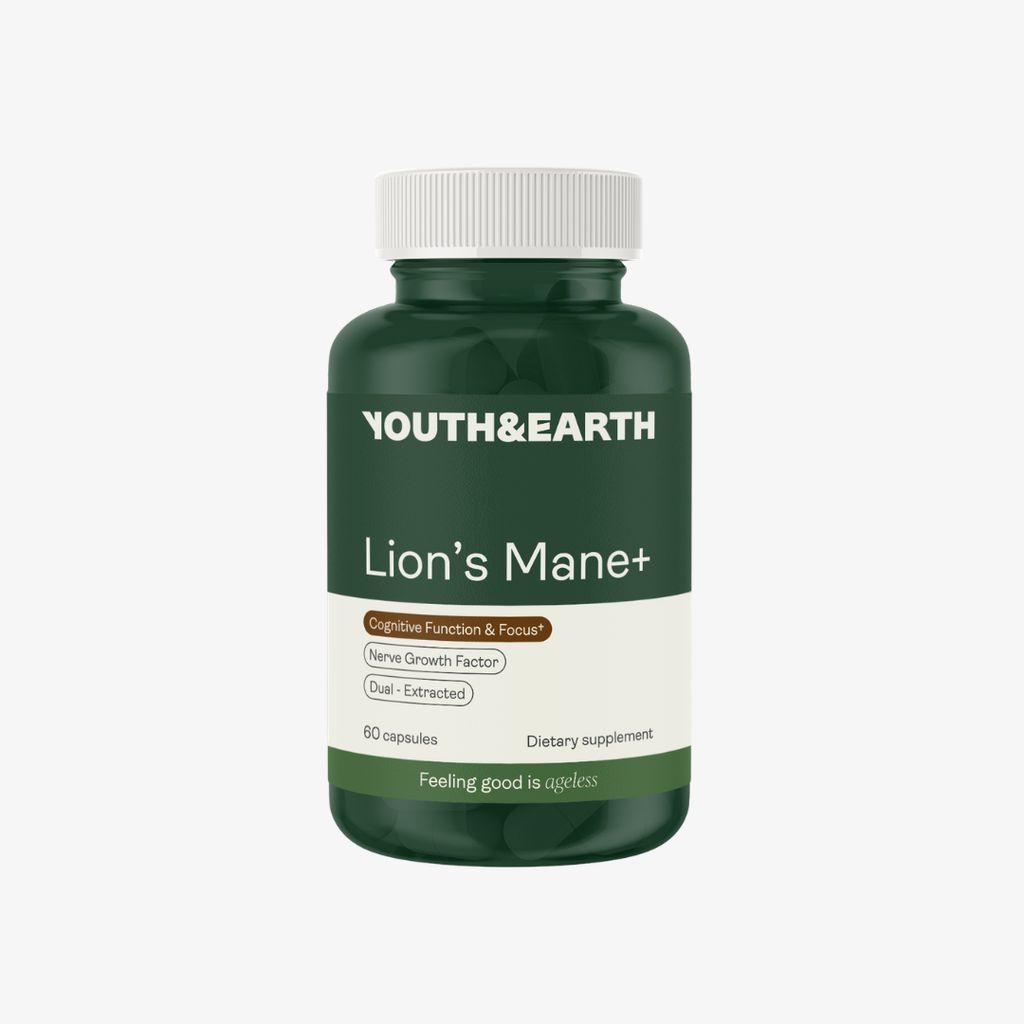 Nervenwachstumsfaktor (Vollspektrum-Löwenmähnenpilz, Rhodiola, Ginseng, Bioperin) – 500 mg - Image 1
