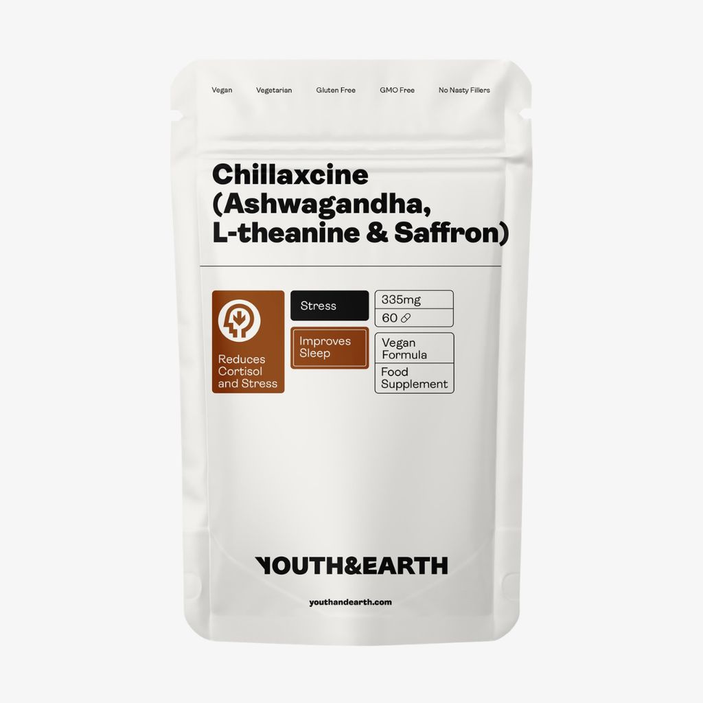 Chillaxcine (Ashwagandha, L-Theanin & Safran) - 335 mg - Image 1