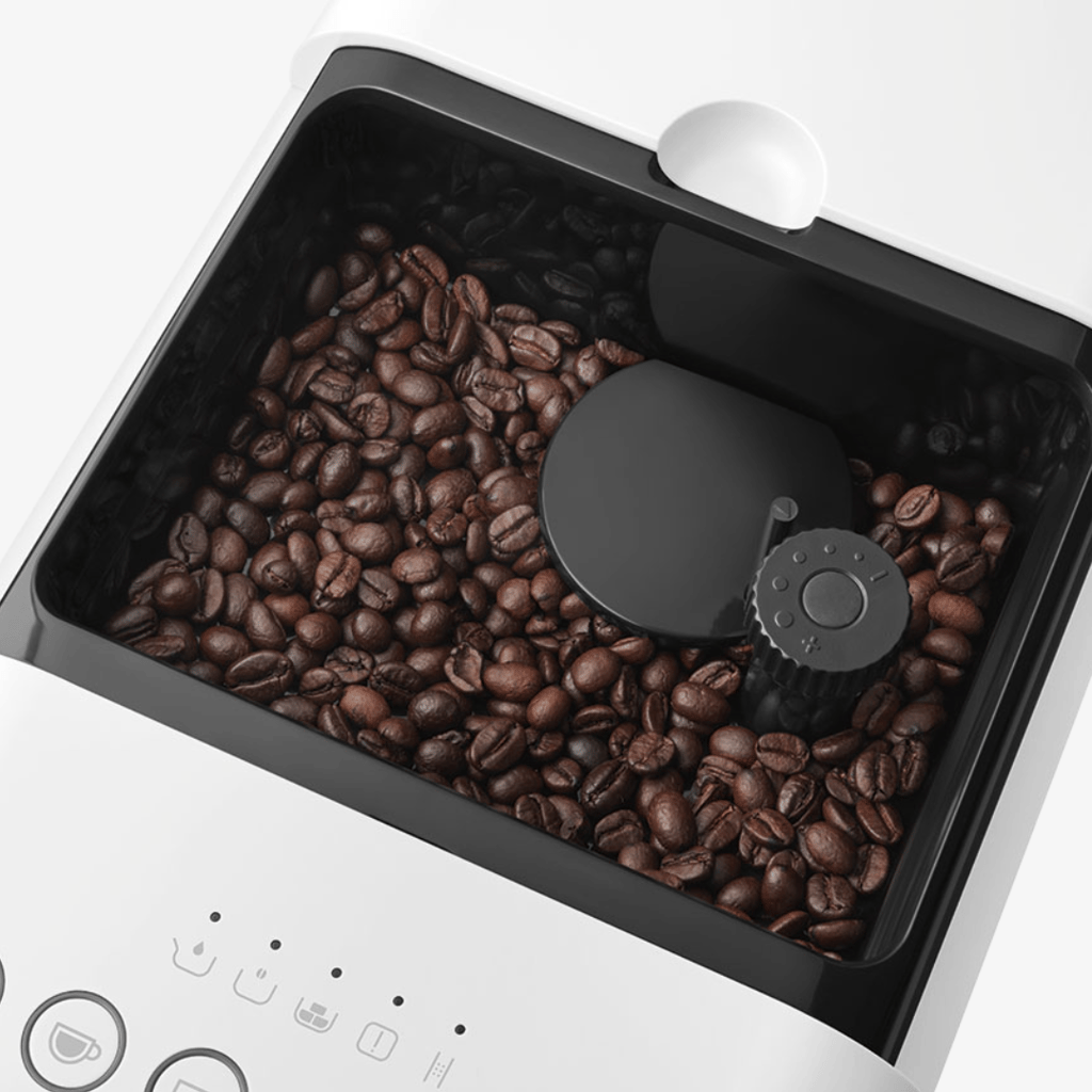 Kaffeevollautomat mit automatischer Milchaufschäumfunktion – Mattweiß - Image 6