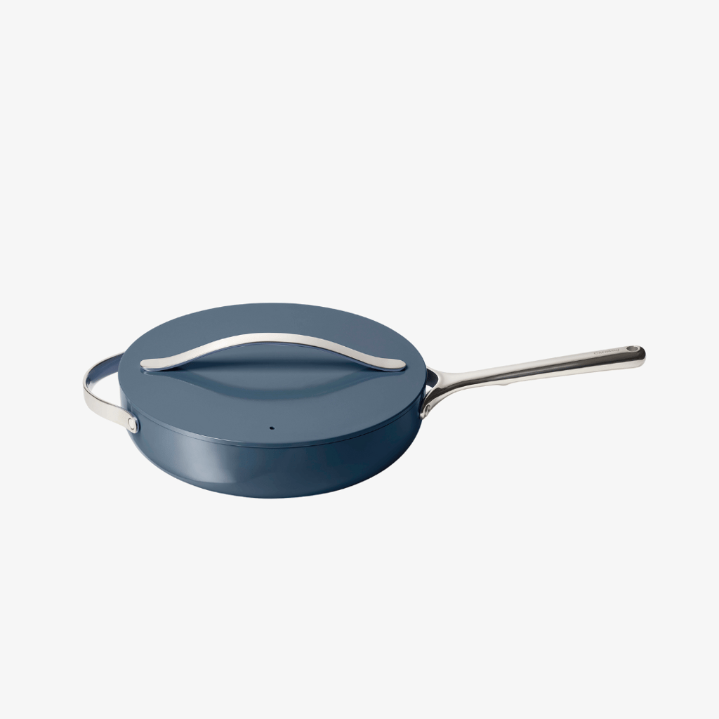 Antihaft-Keramik-Bratpfanne, Marineblau - Image 1