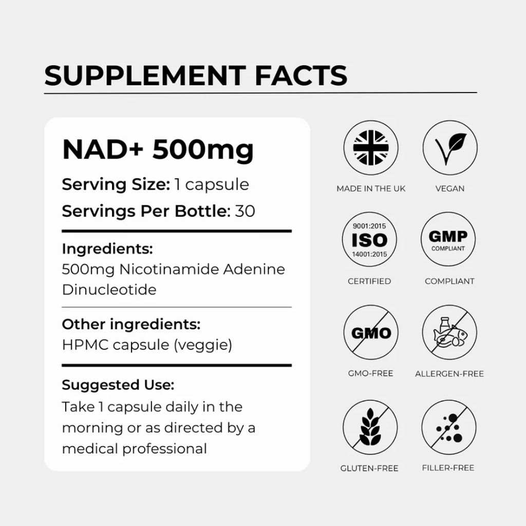 NAD+500 – Nicotinamidadenindinukleotid - Image 2