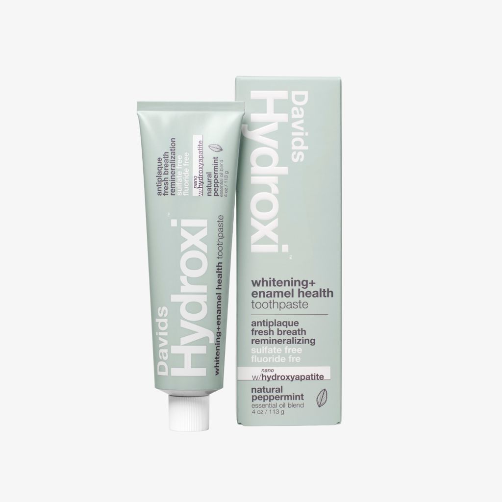 Davids Zahnpasta für gesunden und aufhellenden Zahnschmelz mit Nano-Hydroxyapatit – Pfefferminze - Image 1