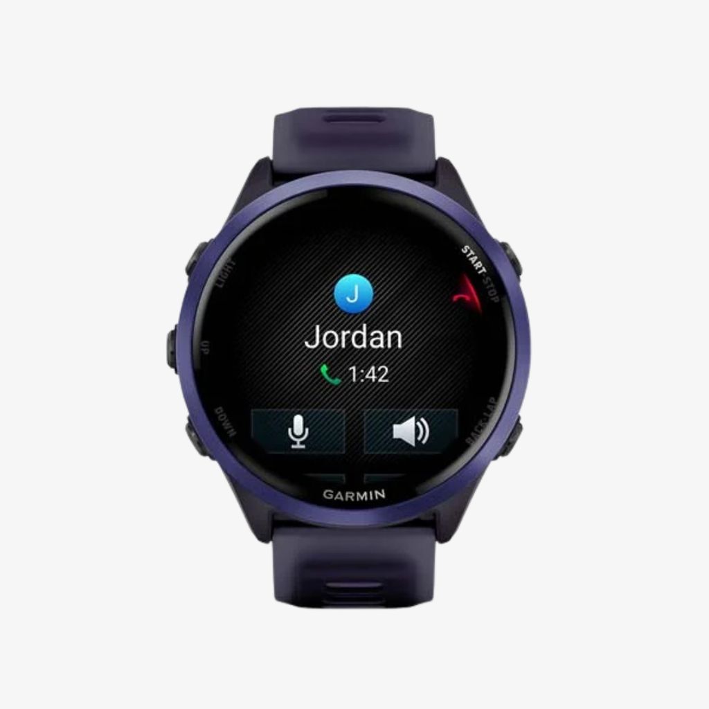 Forerunner® 570 – 47 mm – Indigo-Aluminium mit durchscheinendem Armband in Imperial Purple/Indigo - Image 2