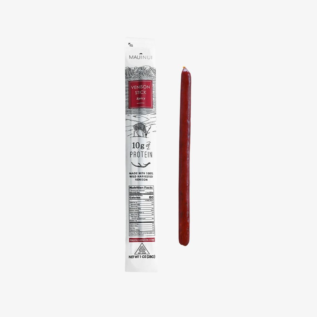 Spicy Venison Jerky - 12 Sticks - Image 1