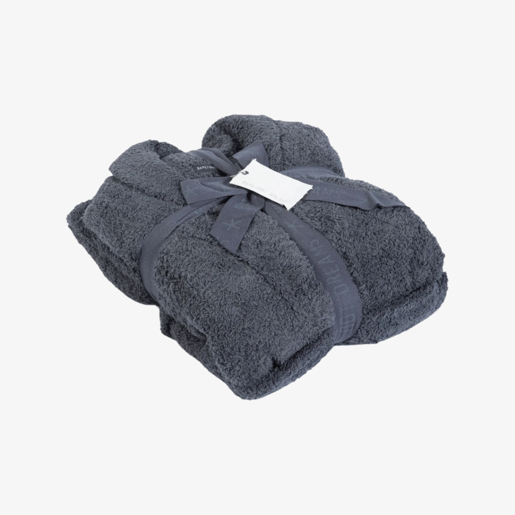 CozyChic® Bademantel für Erwachsene – Schieferblau - Image 4