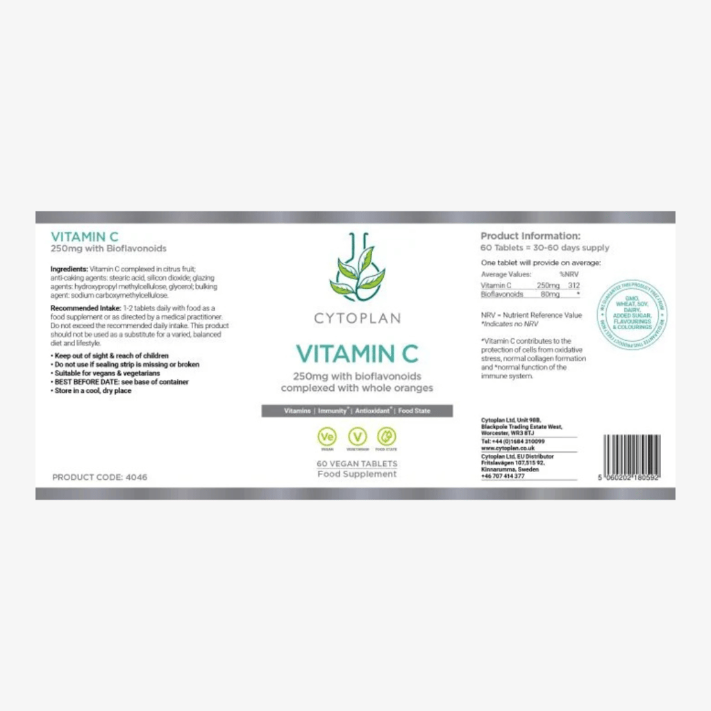 Vitamin C + Bioflavonoide 250 mg / 80 mg - Image 2