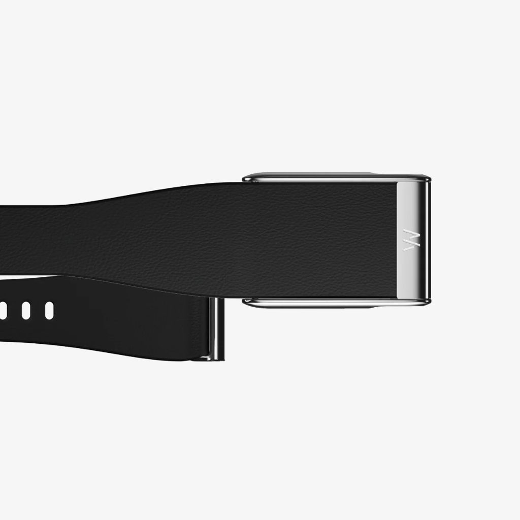 LeatherLuxe Tapered Band - 5.0 - Schwarz mit Titan - Image 4
