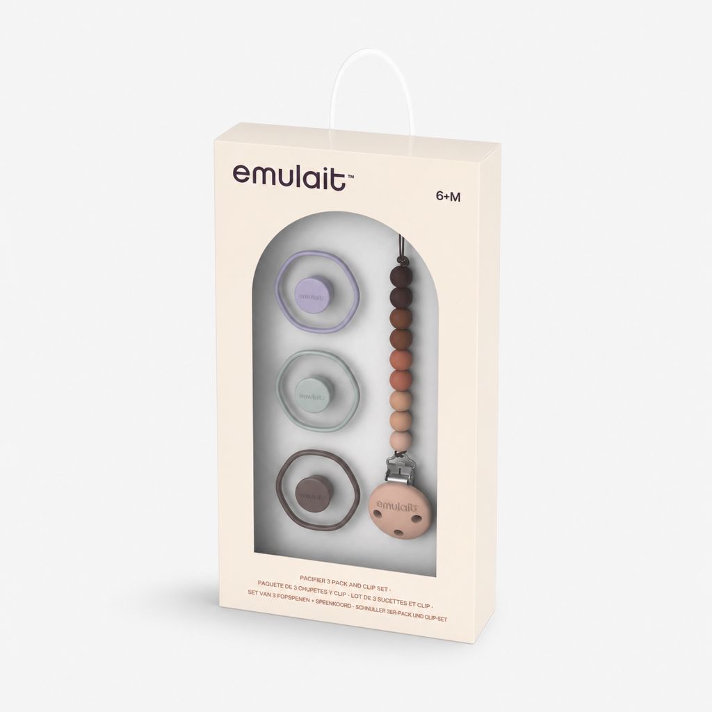3er-Pack Schnuller und Clip-Geschenkset - Image 1