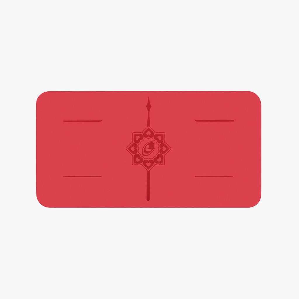 Liforme Expressions Yoga Pad - Love Red - Image 1