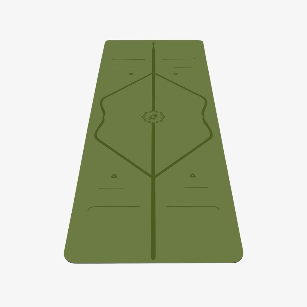 Liforme Classic Yoga Mat - Olive - Image 1