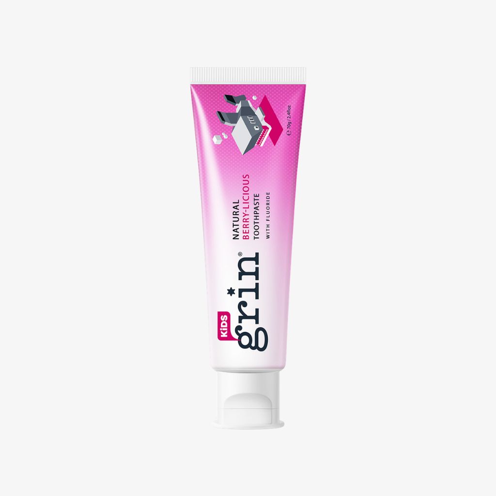 Kids Berry-licious mit Fluorid Naturzahnpasta - Image 1