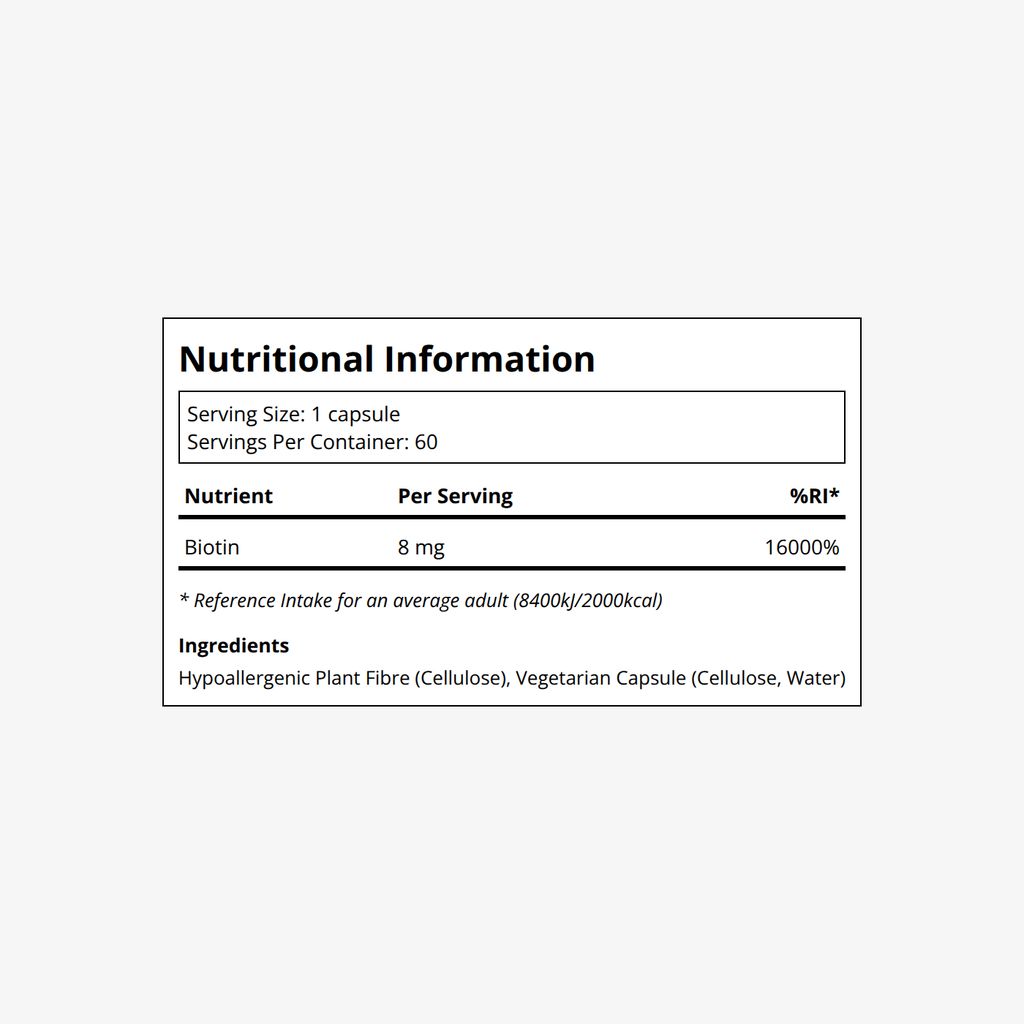 Biotin 8 mg - Image 2