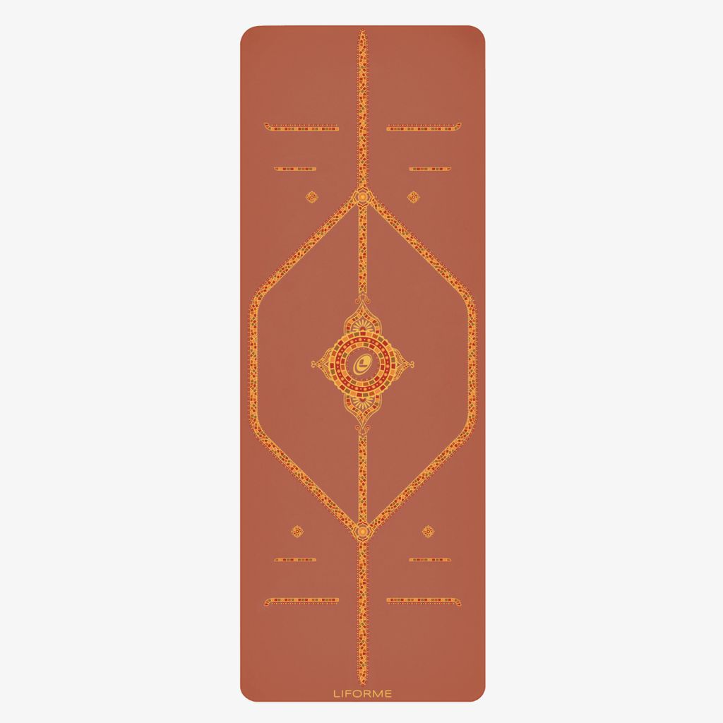 Liforme Tantalising Terracotta Yoga Mat - Terracotta - Image 2