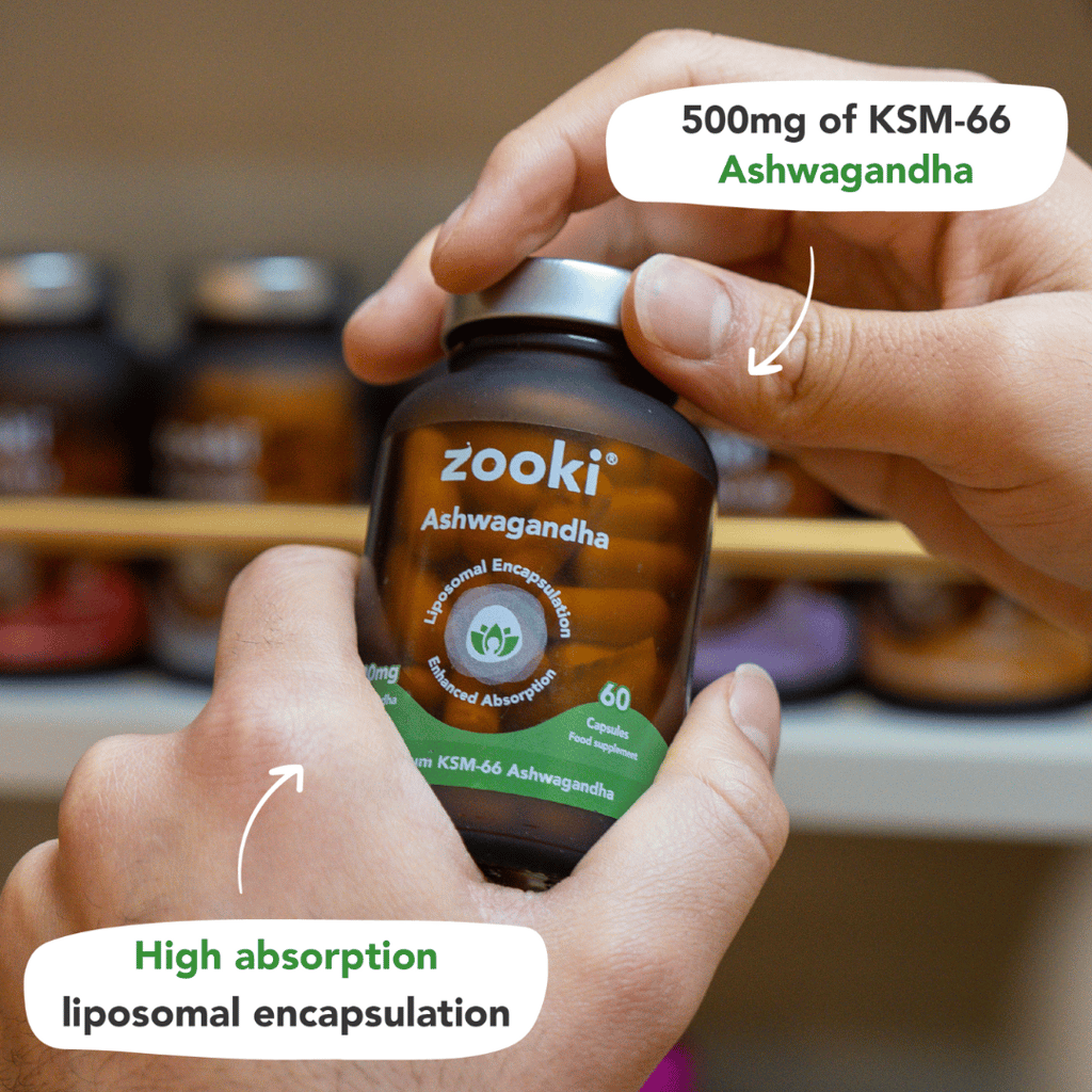 Liposomales Ashwagandha KSM-66 - 500 mg - Image 5