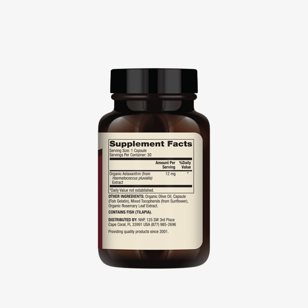 Astaxanthin 12 mg, 30 Tage, Bio - Image 3