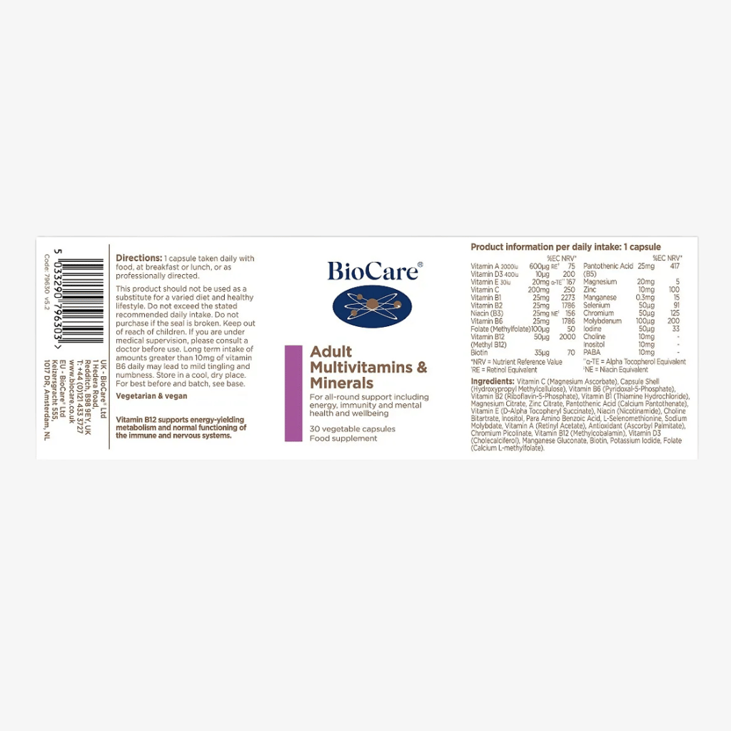 Multivitaminpräparat und Mineralstoffe für Erwachsene - Image 2