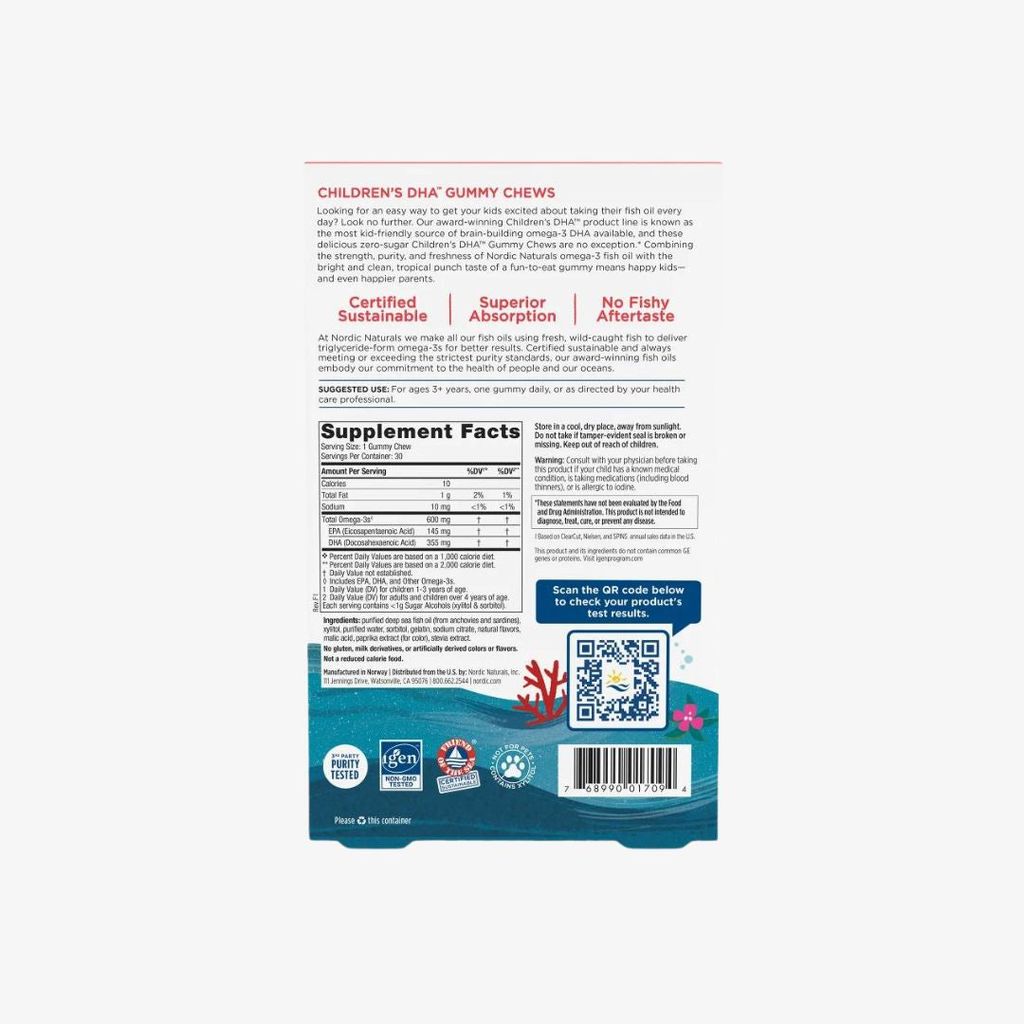 Children’s DHA Gummy Chews - Image 3