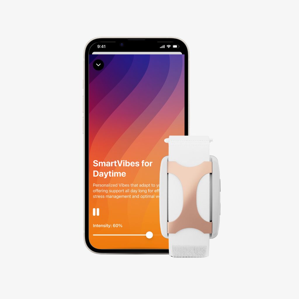 Apollo® Wearable + SmartVibes™ KI-Mitgliedschaft – Rose - Image 1