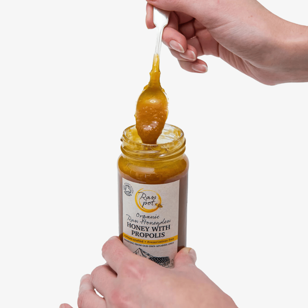 Bio-Rohhonig aus Honigtau mit Propolis - Image 3