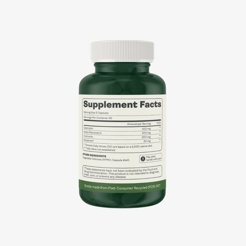 Konservierungsmittel (Trans-Resveratrol, Curcumin, Quercetin, BioPerine) 410 mg - Image 2