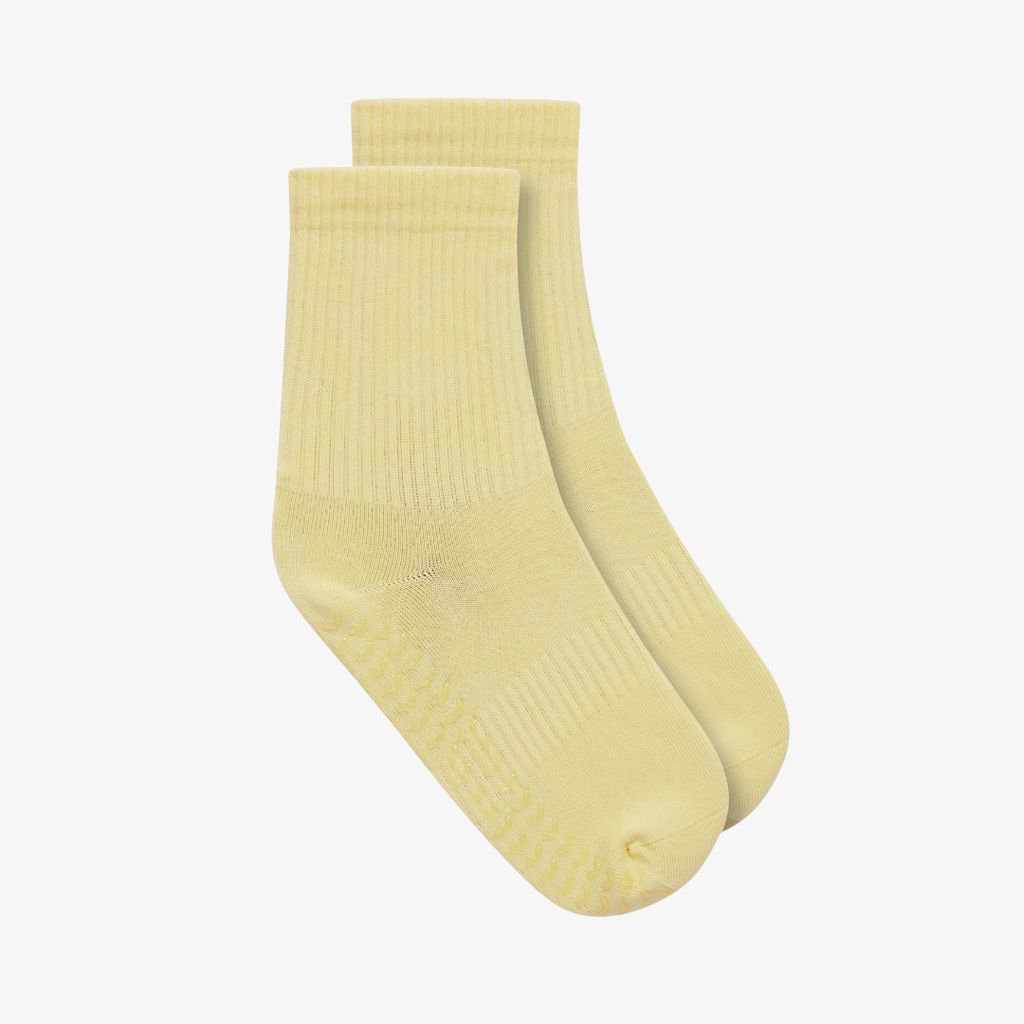 ÔWEAR Essentials Pilates-Socken mit Grip – Gelb - Image 2