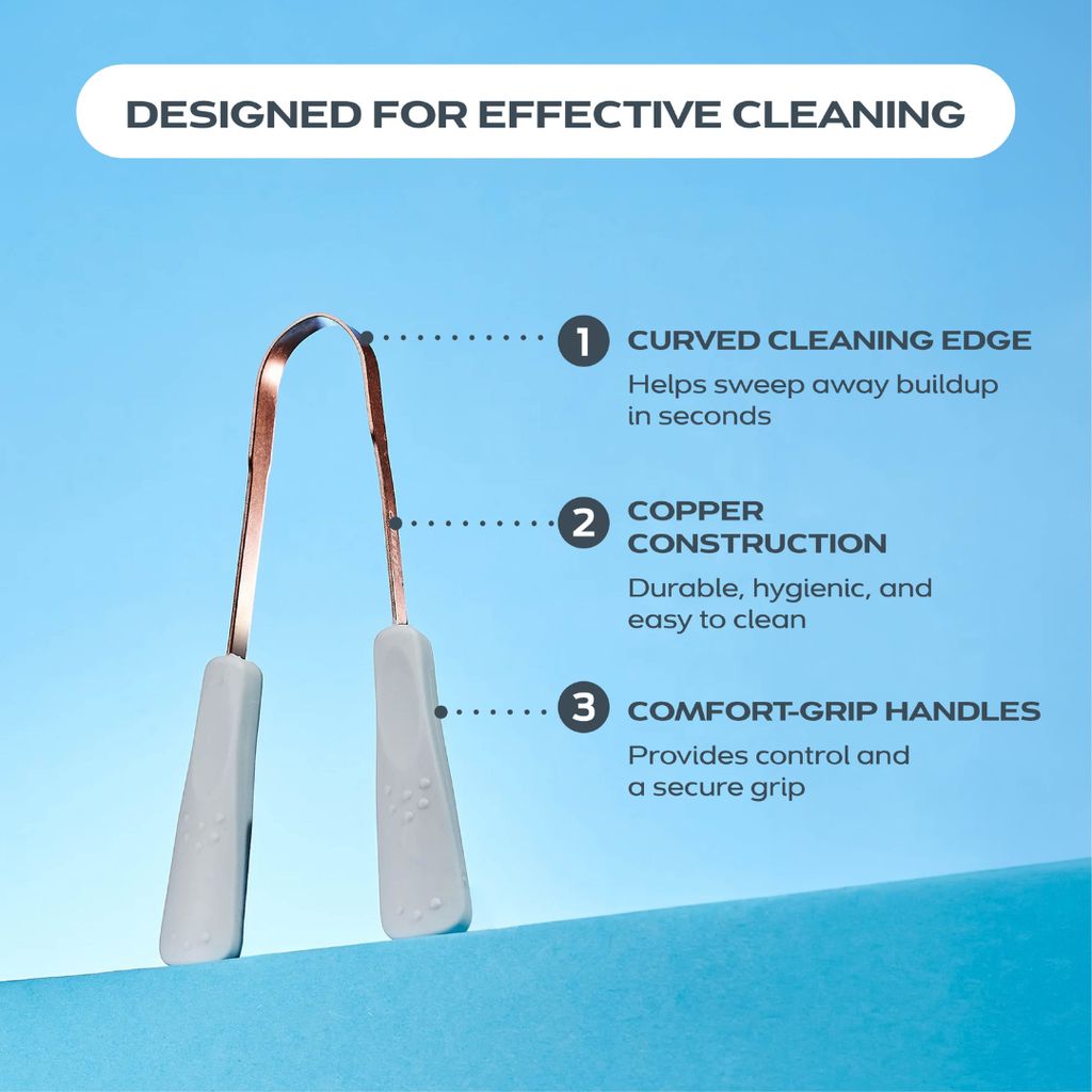 Copper Tongue Cleaner - Image 2