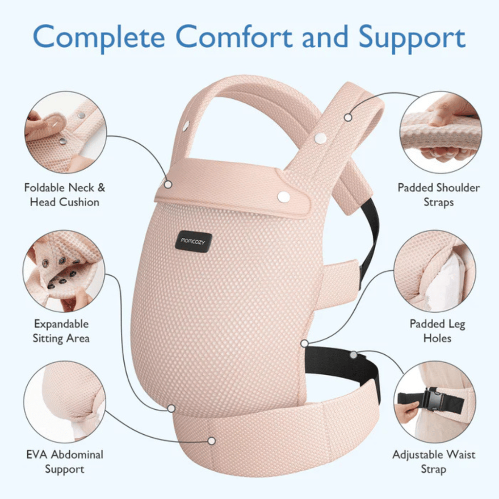 Babytrage 3M+ Air Mesh – Rosa - Image 3