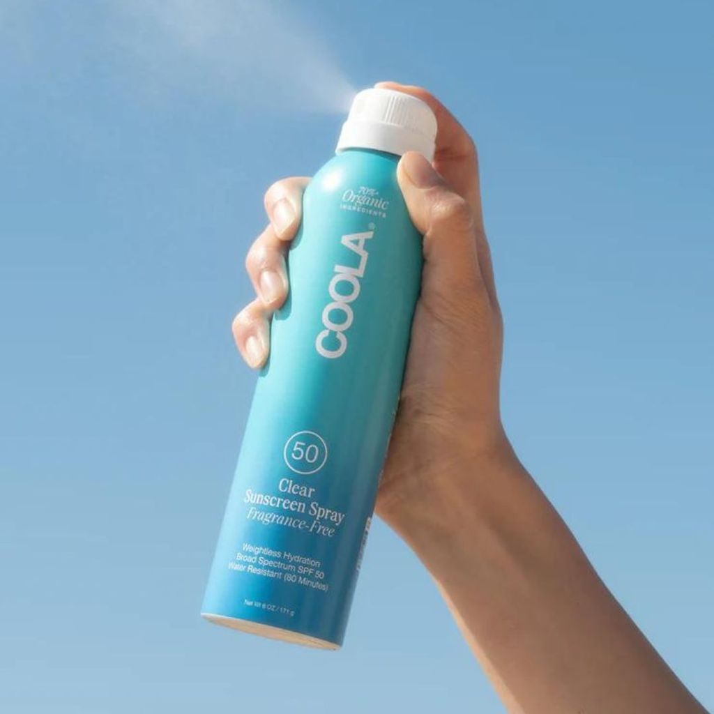 Klares Sonnenschutzspray LSF 50 – parfümfrei - Image 2